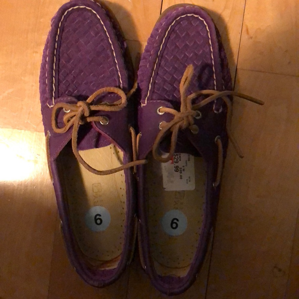 Purple authentic Sperry’s